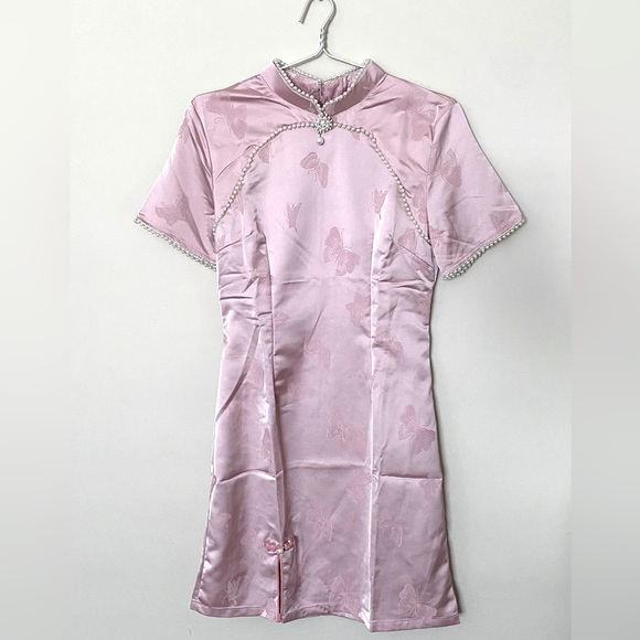 Traditional Chinese Cheongsam Qipao Dress - Picture 6 of 13